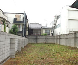 草刈作業後