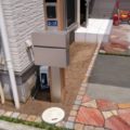 まっさらになった庭