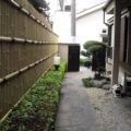 低木剪定後