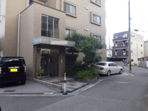 植木剪定前