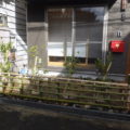 新築住宅のお庭にユズなど柑橘系の木を植栽｜粘土質の土を改良　大阪市鶴見区